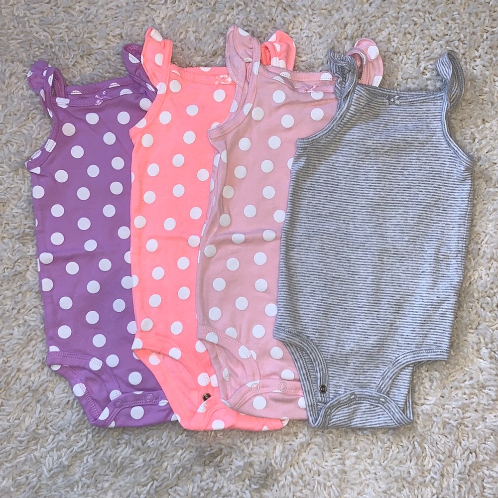 4 tank top onesies